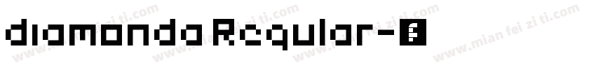 diamonda Regular字体转换